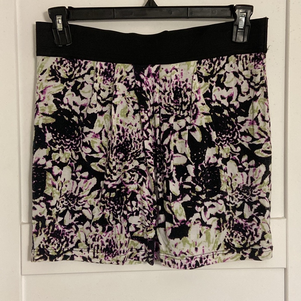Free People Pink and White Mini Pencil Skirt SZ MED